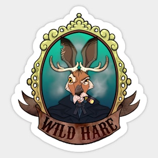 Wild Hare Sticker